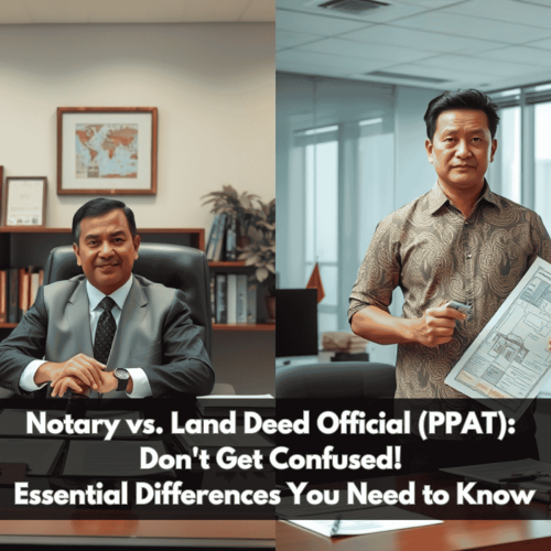 Notary vs Land Deed Official (PPAT): Don’t Get Confused! Essential Differences You Need to Know